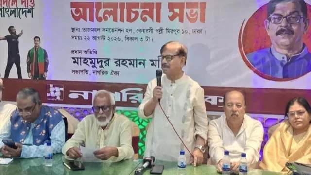 ছয় মাসে সরকারের প্রতিশ্রুতির বাস্তবায়ন হয়নি: মান্না