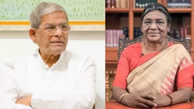 নতুন রাষ্ট্রপতিকে শুভেচ্ছা জানালেন ভারতের রাষ্ট্রপতি