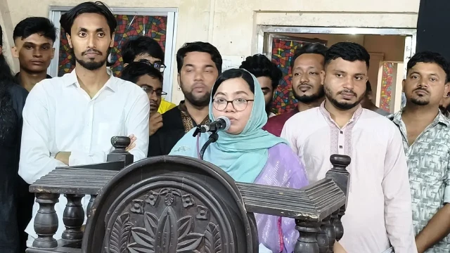 ‘জুলাইয়ের আকাঙ্ক্ষা বাস্তবায়নের আহ্বান এমপি মাহমুদা মিতুর’