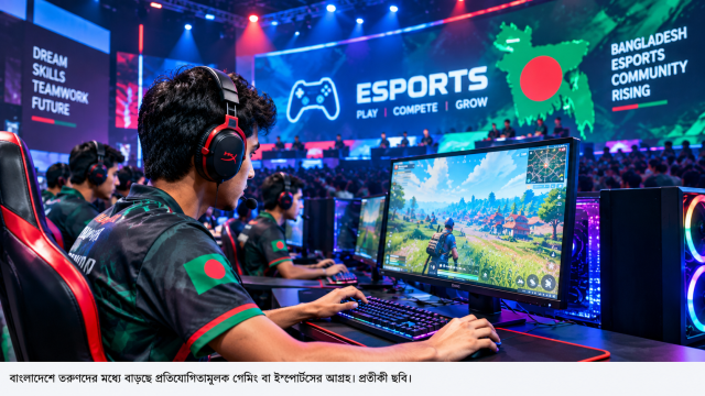 বাংলাদেশে ইস্পোর্টসের সম্ভাবনা, বাড়ছে তরুণদের অংশগ্রহণ