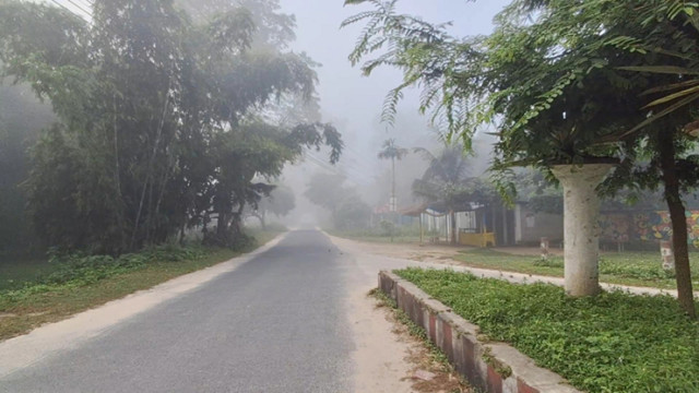 পঞ্চগড়ে শীতের আমেজ: তেঁতুলিয়ায় তাপমাত্রা ১৫.৫ ডিগ্রি সেলসিয়াস
