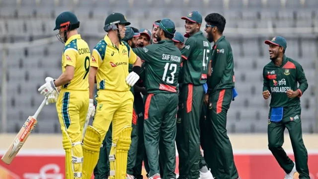 ২১ বছর পর ওয়ানডেতে অস্ট্রেলিয়াকে হারাল বাংলাদেশ