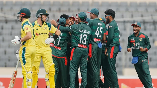 বৃষ্টিতে খেলা বন্ধ, ডিএলএস হিসেবে এগিয়ে বাংলাদেশ