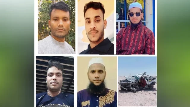 কাতারে সড়ক দুর্ঘটনায় নিহত কানাইঘাটের পাঁচ প্রবাসীর মরদেহ আজ দেশে পৌঁছাবে