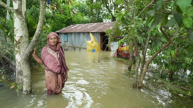 বন্যার কবলে চট্টগ্রাম