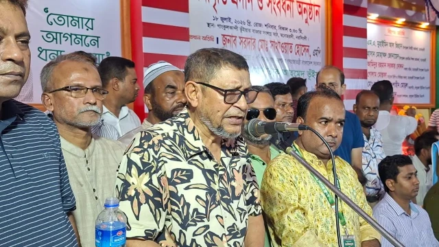 রাজাকারপন্থী রাজনীতিকে বর্জনের আহ্বান স্বাস্থ্যমন্ত্রীর