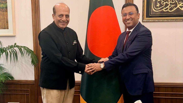 পররাষ্ট্র উপদেষ্টার সঙ্গে ভারতীয় হাইকমিশনারের সৌজন্য সাক্ষাৎ