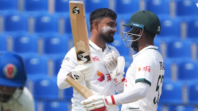 আফগানিস্তানকে হারাতে শেষ দিনে ৭ উইকেটের অপেক্ষায় বাংলাদেশ