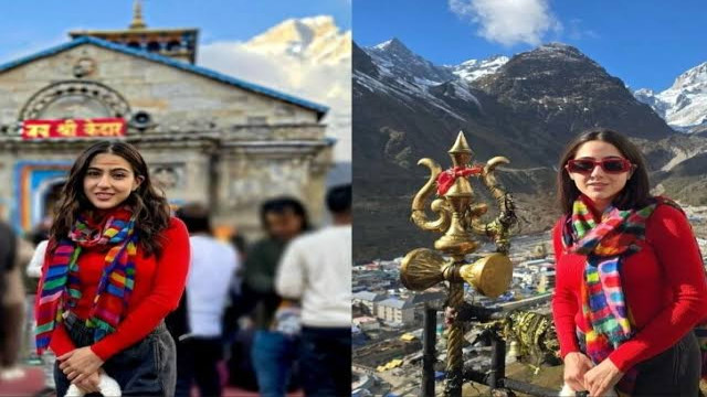 কেদারনাথে পুজো দিয়ে ফতোয়ার মুখে সারা আলি খান