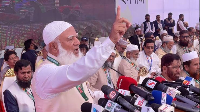 জনগণের দাবি না মানলে ৮ দফা ১ দফায় রূপ নেবে: জামায়াত আমির