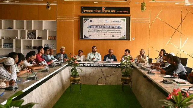 শ্যামনগরে জলবায়ু ঝুঁকি মোকাবেলায় লিডার্সের অবহিতকরণ সভা