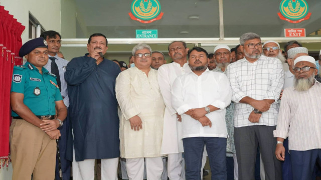 আরএমপির হারিয়ে যাওয়া ঐতিহাসিক নামফলক পুনঃস্থাপন