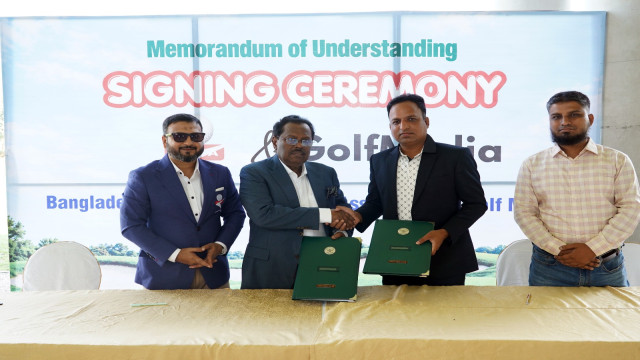 পেশাদার গলফে মিডিয়া পার্টনার ‘গলফ মিডিয়া’
