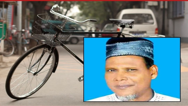 দরিদ্র শিক্ষার্থীর নামে বরাদ্দ বাইসাইকেল নাতিকে দিলেন জামাত নেতা তাজুল