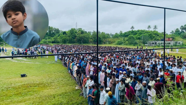 কুবি শিক্ষকের ছেলে অপ্রতিমের দাফন সম্পন্ন