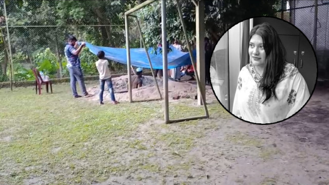 নানি বাড়ির আঙিনায় কারিনা কায়সারের দাফন সম্পন্ন