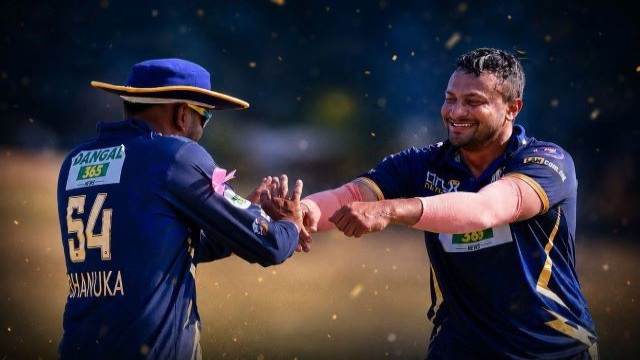 লঙ্কা প্রিমিয়ার লিগ: সাকিব ও হৃদয়ের দারুণ নৈপুণ্যে জাফনা কিংসের জয়