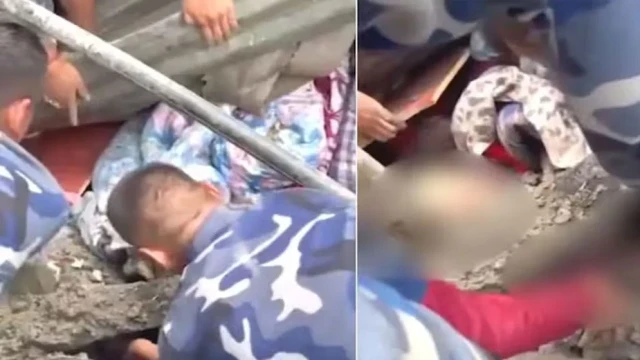 নেপালে ভয়াবহ বন্যা: তিন দিন পর কাদার নিচ থেকে জীবিত উদ্ধার ৬ বছরের শিশু